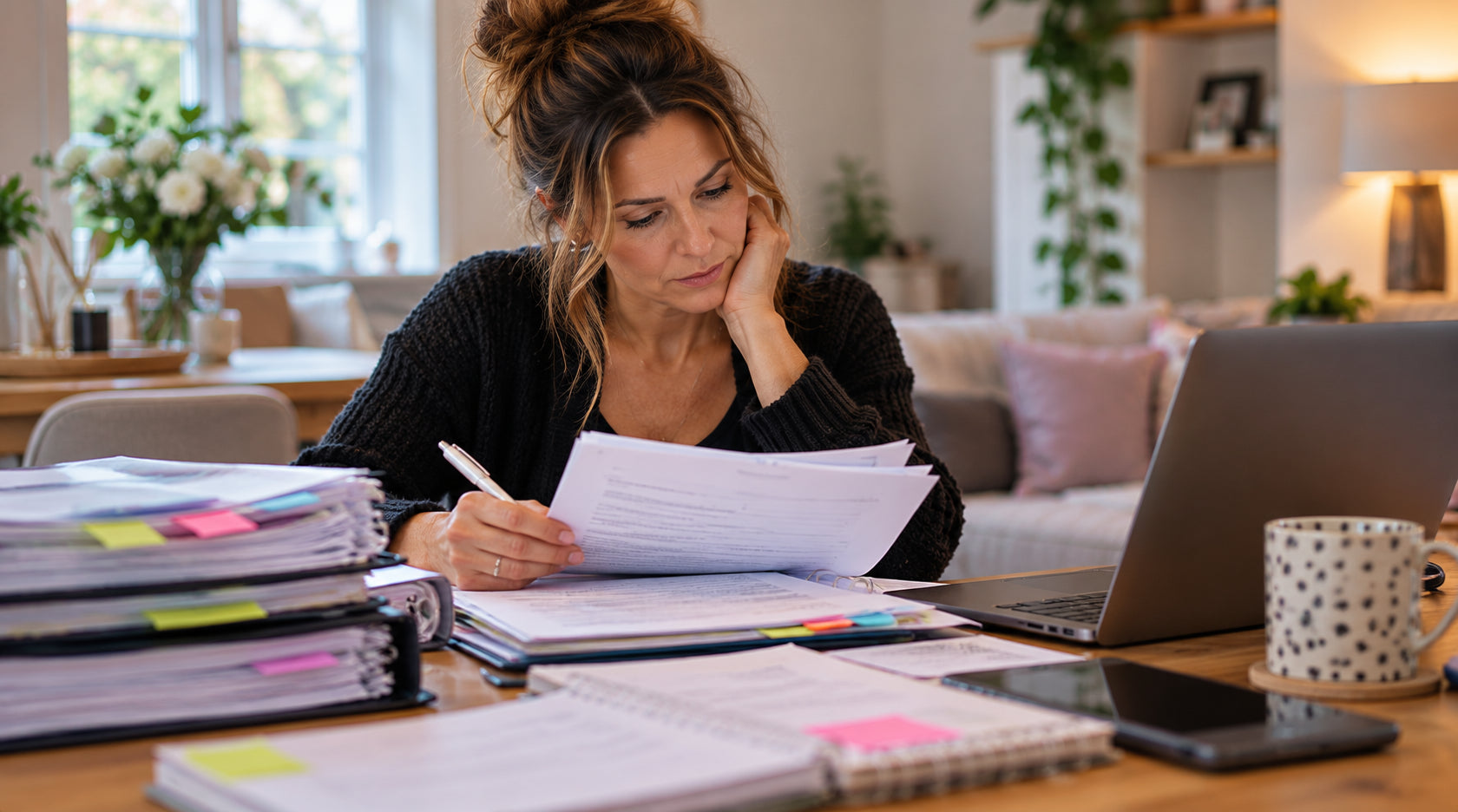 Parent preparing SEND appeal paperwork